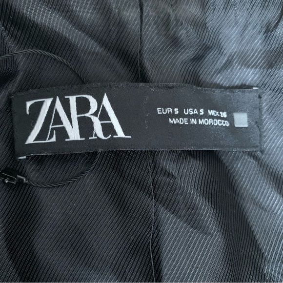 Zara Tan Single Breasted Trench Coat - Picture 12 of 13